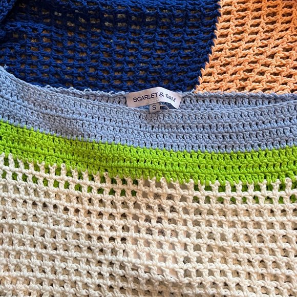 NWT Scarlet&Sam Crochet Top - Picture 4 of 12